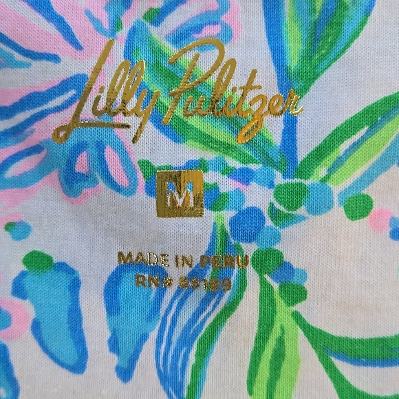 Lilly Pulitzer Women's Dev Dress Resort White Just a Pinch Size M - Picture 2 of 5